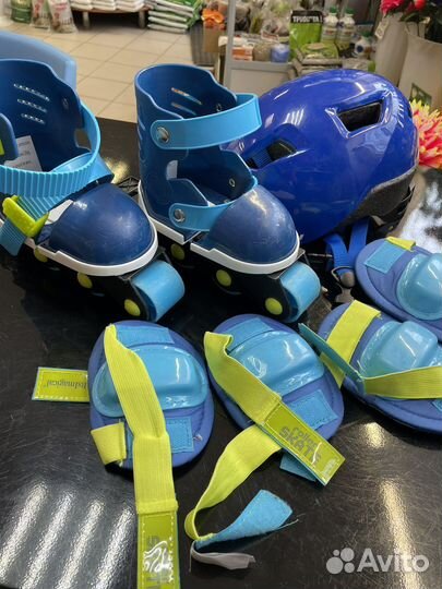 Детские ролики и защита