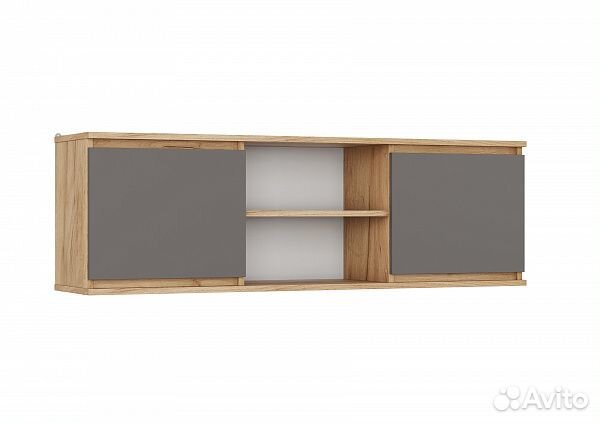 Полка навесная П-30 Сити полуоткрытая