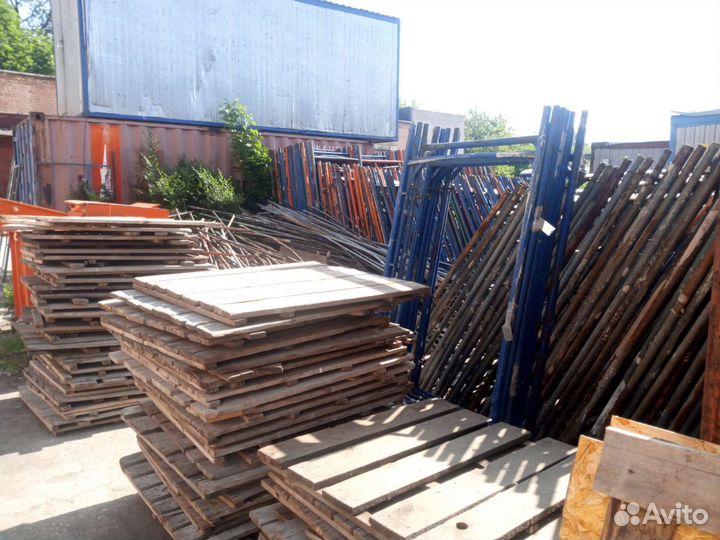 Аренда строительных лесов (рамные)