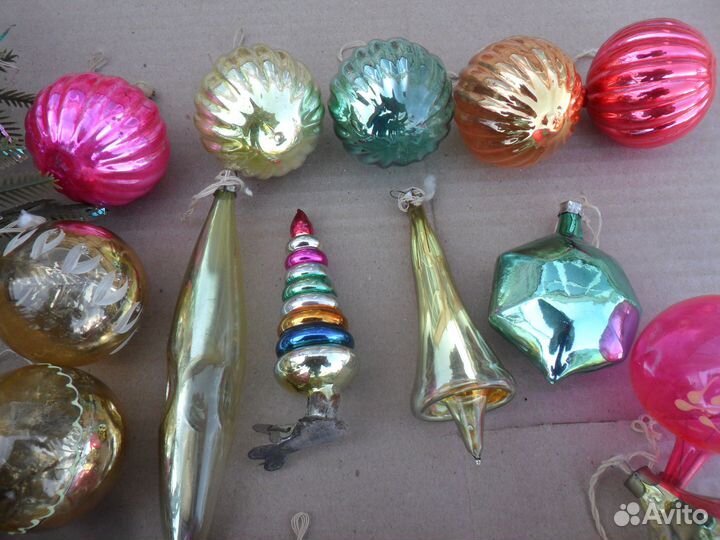 Ёлочные игрушки СССР