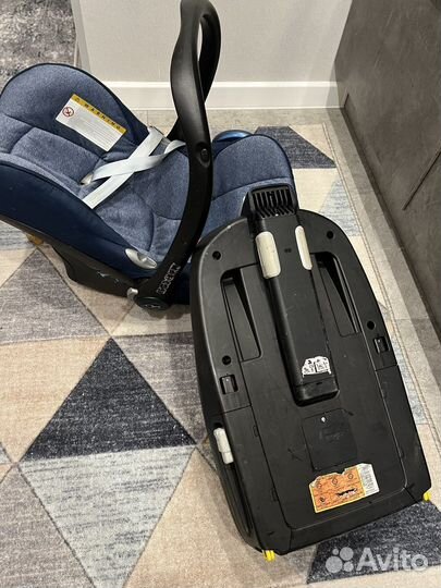 Автолюлька maxi cosi с базой isofix
