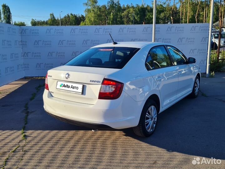 Skoda Rapid 1.6 AT, 2019, 95 000 км