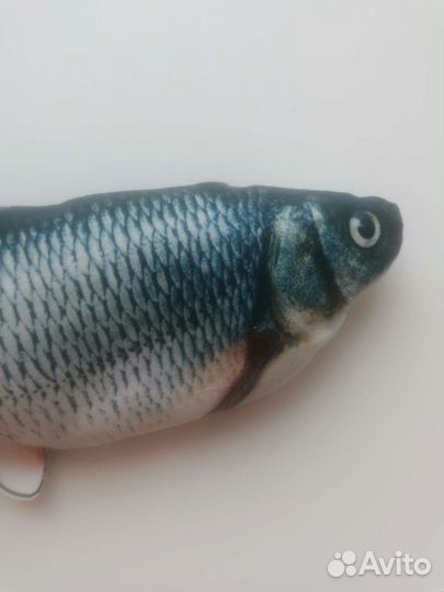 Игрушка для кошек/собак рыба интерактивная