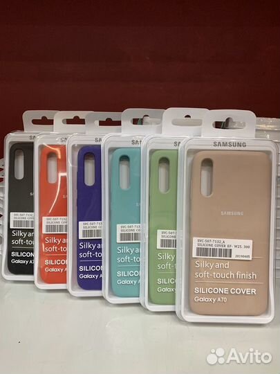 Чехол Samsung А серии 2019г в ассортименте