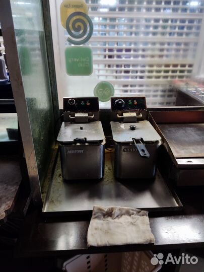 Фритюрница бу airhot ef4