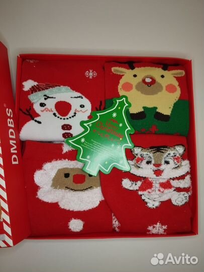 Комплект новогодних нос очков 36-41