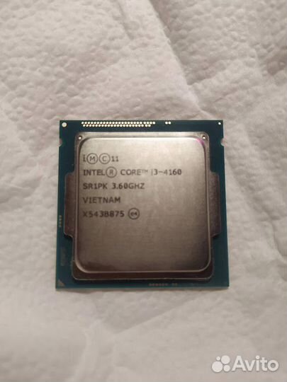 Процессор Intel Core i3 4160