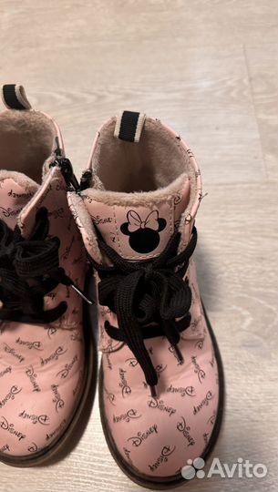 Ботинки демисезон для девочек Disney