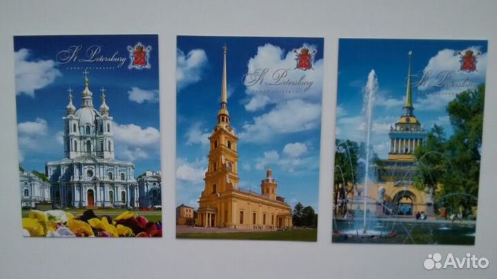 Новый комплект открыток Санкт-Петербург