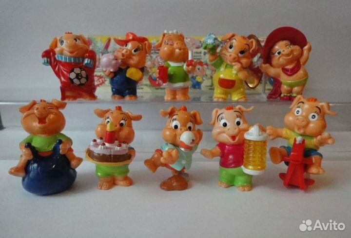 Серии и единички из киндер сюрпризов