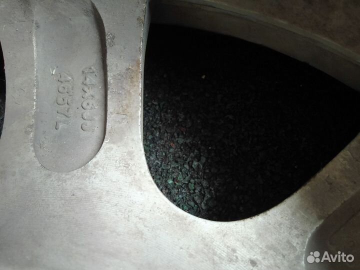 Продам литые диски р-14 2 с летней резиной