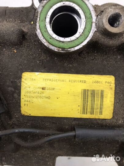 Компрессор кондиционера Форд Fiesta Fusion Focus