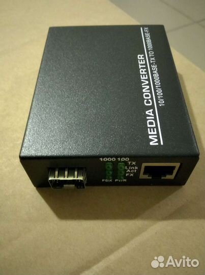 Медиаконвертер sfp