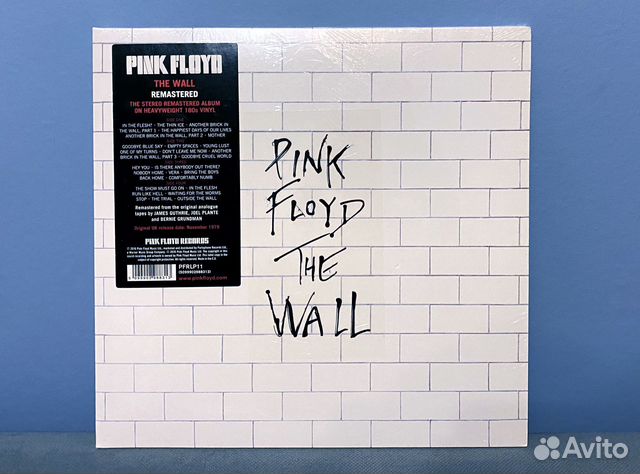 Винил Pink Floyd - The Wall 2LP (новый, запечатан) купить в Санкт ...