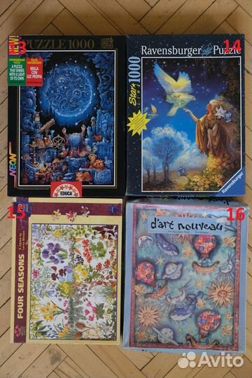 Пазлы Clementoni Ravens Schmidt Springbok Heye