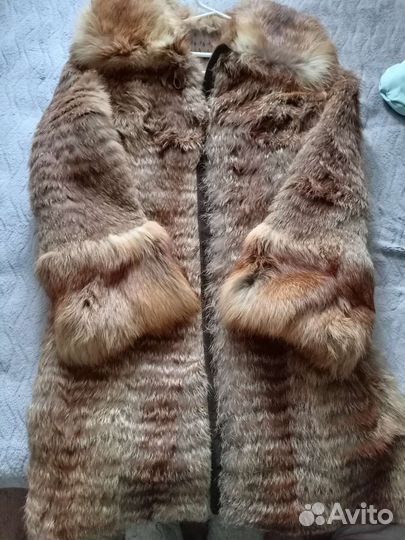 Шуба лиса новая
