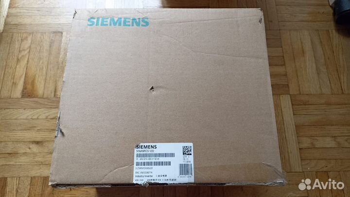 Частотный преобразов. siemens sinamics v20 7.5kw