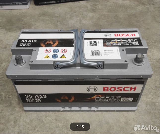 Аккумулятор agm 95 ah