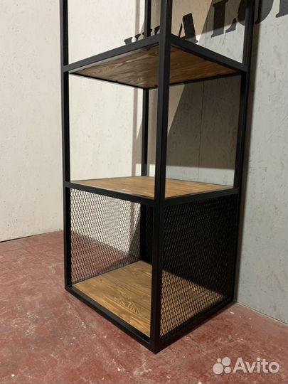 Стеллаж в стиле лофт