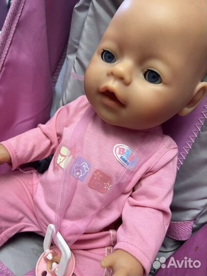 Кукла baby born оригинал с коляской