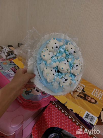 Букеты из мягких игрушек