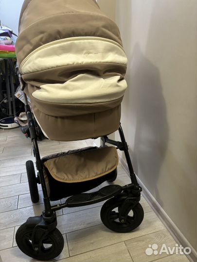 Коляска 3 в 1 бу + кроватка для ребенка с матрасом