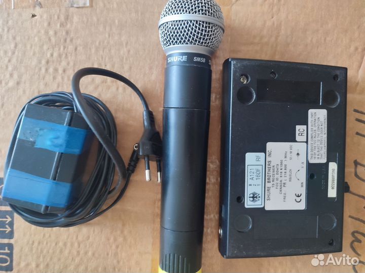 Радиомикрофон shure sm58