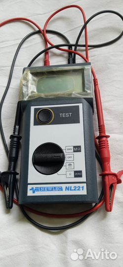 Измеритель сопротивления, мегаомметр