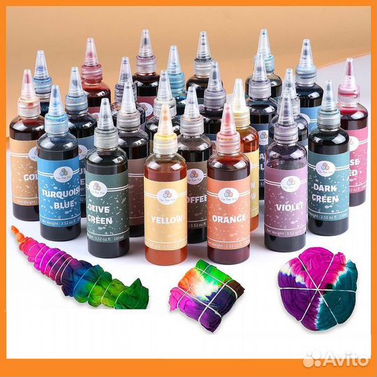 100 мл. Краситель для ткани Серый