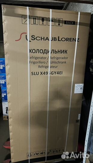 Холодильник Schaub lorenz SLU X495GY4EI