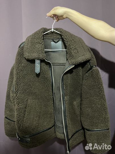 Дубленка женская зимняя 48 50 52 zarina