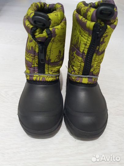 Детские резиновые сапоги 28 -29размер