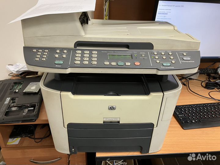 Мфу лазерное HP LaserJet 3390