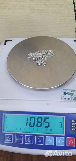 Мужская серебряная цепь