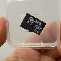 Карта памяти sandisk edge micro sd hc i a1 16 gb