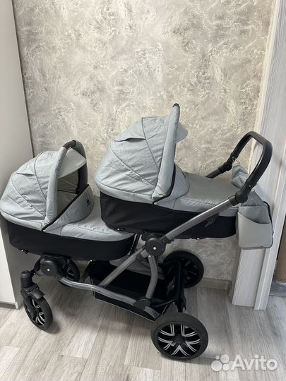 Коляска для двойни legacy mira 2 в 1