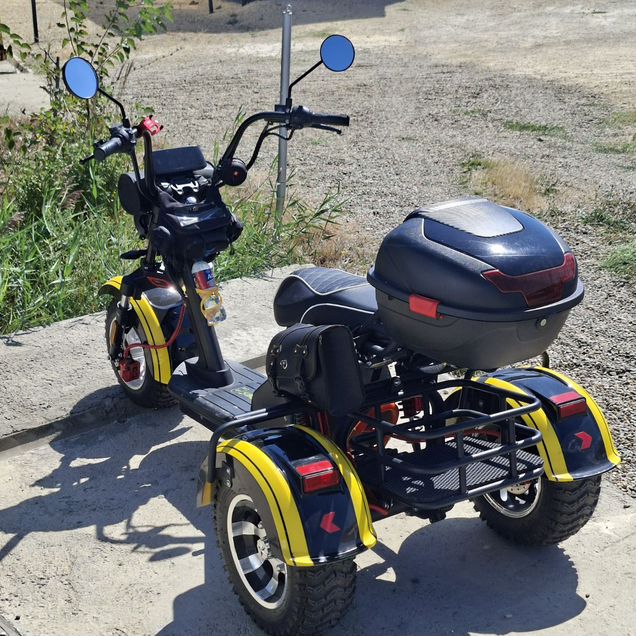 Электротрицикл siberton pro trike 3000w