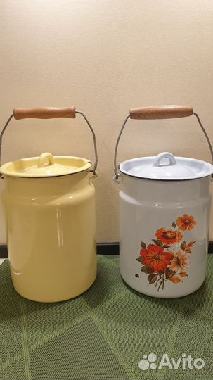 Бидон эмалированный СССР