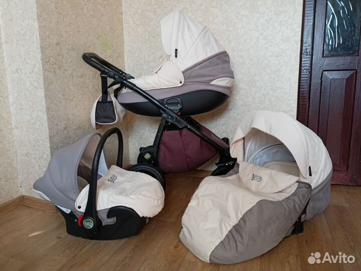 Коляска 3 в 1 Tutis Zippy