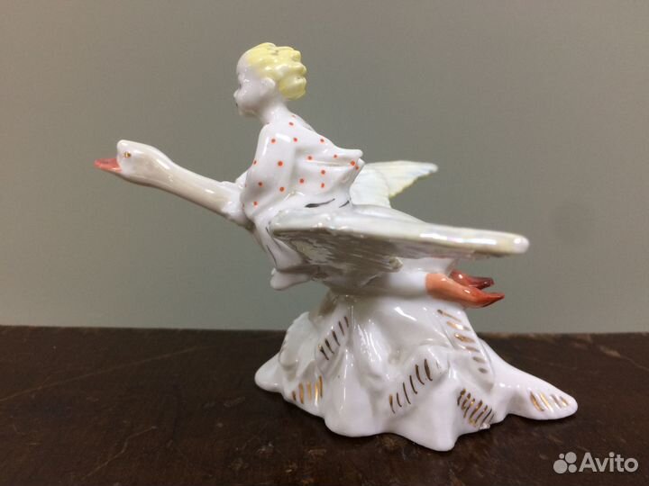 Фигурка гуси лебеди лзфи иванушка СССР редкость
