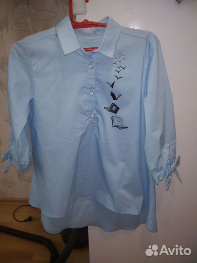 Школьная блузка 134