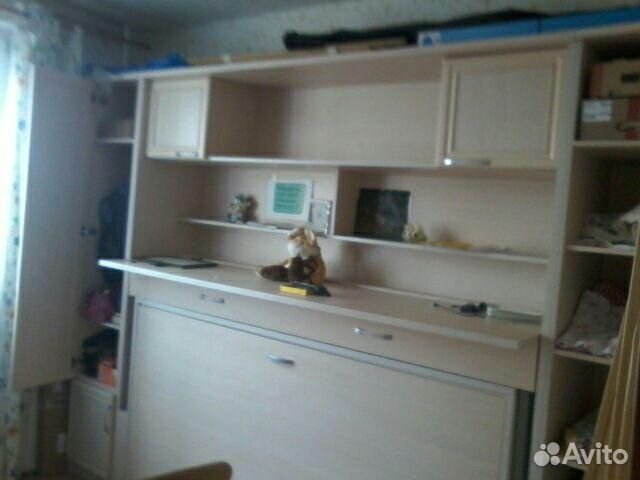 Стенка: cтол - кровать - трансформер + 2 шкафа