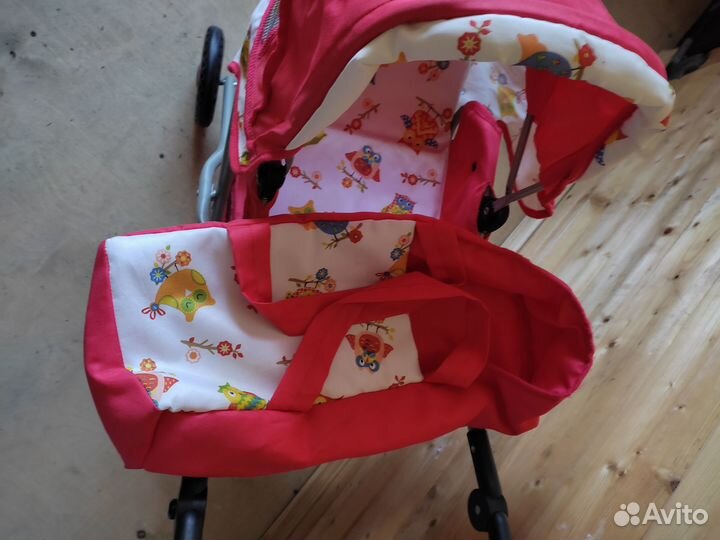 Коляска для куклы трансформер