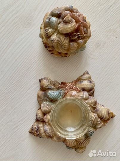 Подсвечник и шкатулка