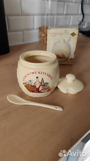 Новый Горшок керамический сахарница