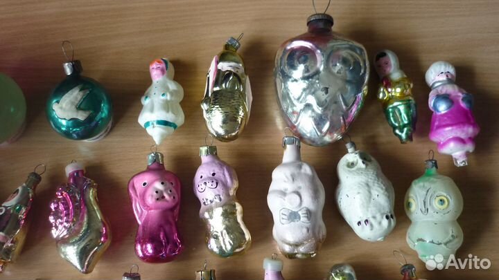 Елочные игрушки СССР
