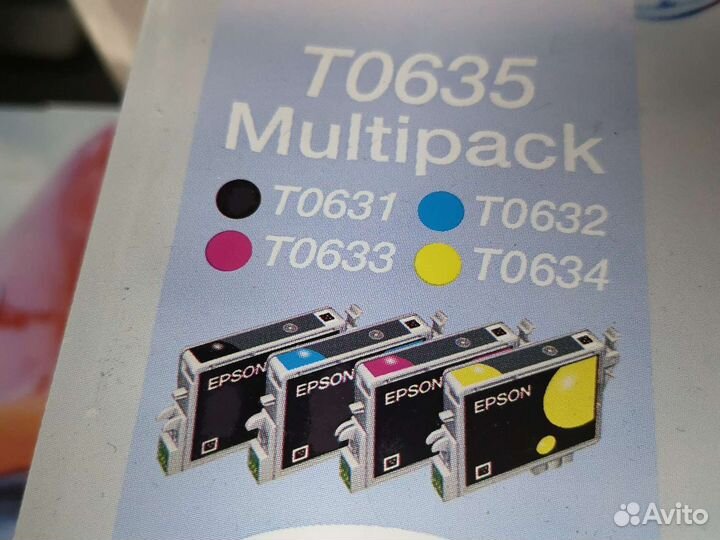 Картриджи Epson T0631 Black