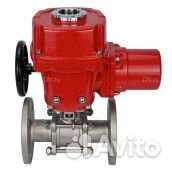Кран шаровой DN.ru BV3232P(3pc) -FP-F-ISO-H Ду100 Ру16 трехсоставный из нержавеющей стали SS316, фла