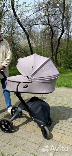 Коляска stokke xplory v6 2 в 1