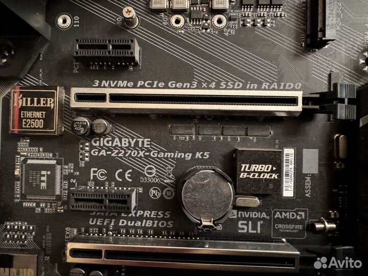 Материнская плата Gigabyte Z270X-Gaming K5